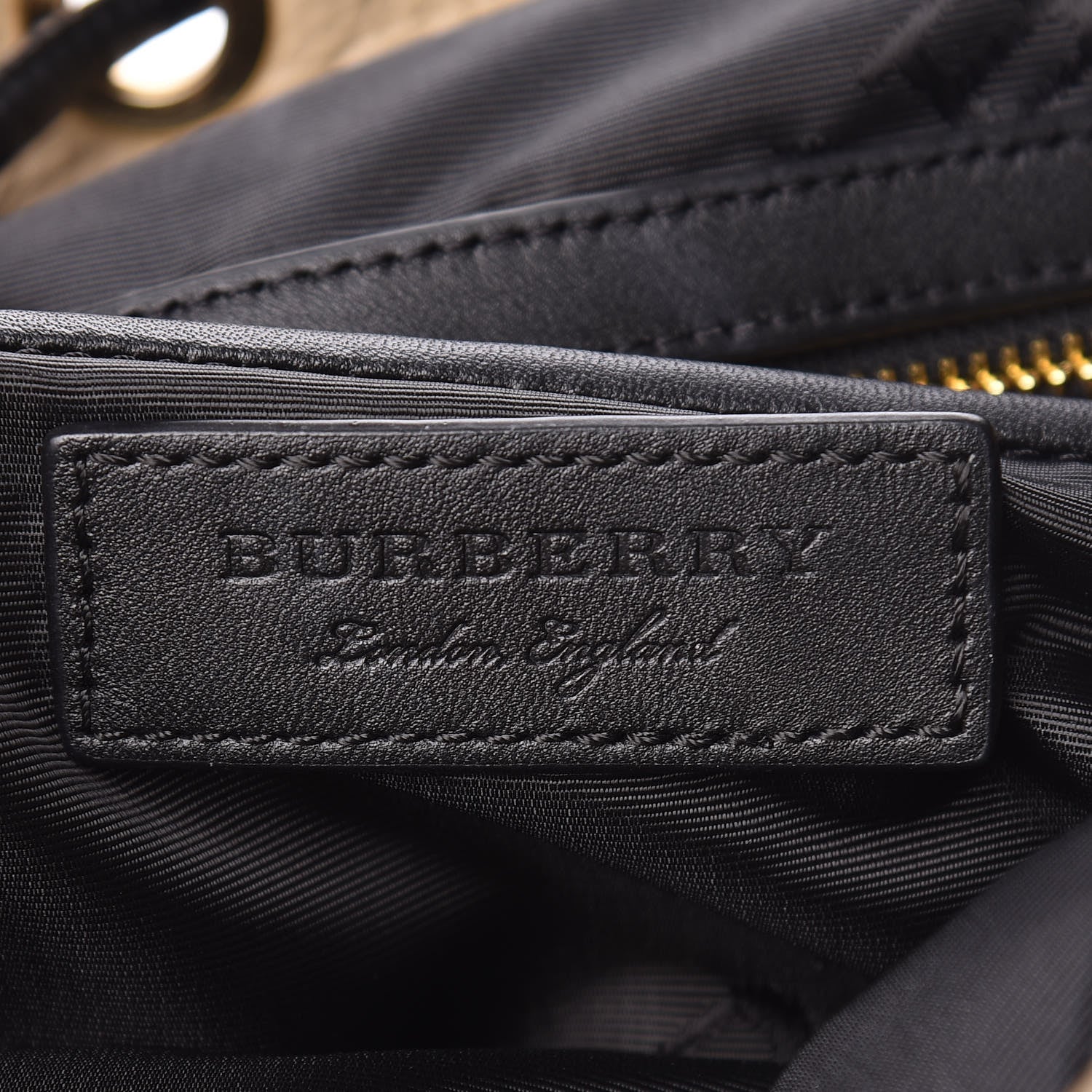 Burberry Deerskin Medium Rucksack Backpack 8 of 11