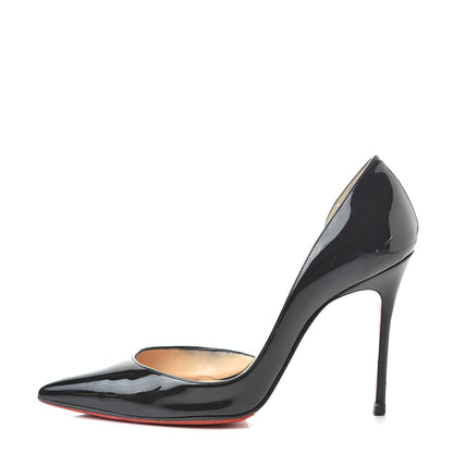 Christian Louboutin Patent Iriza 100 Pumps 36 Black 1 of 18