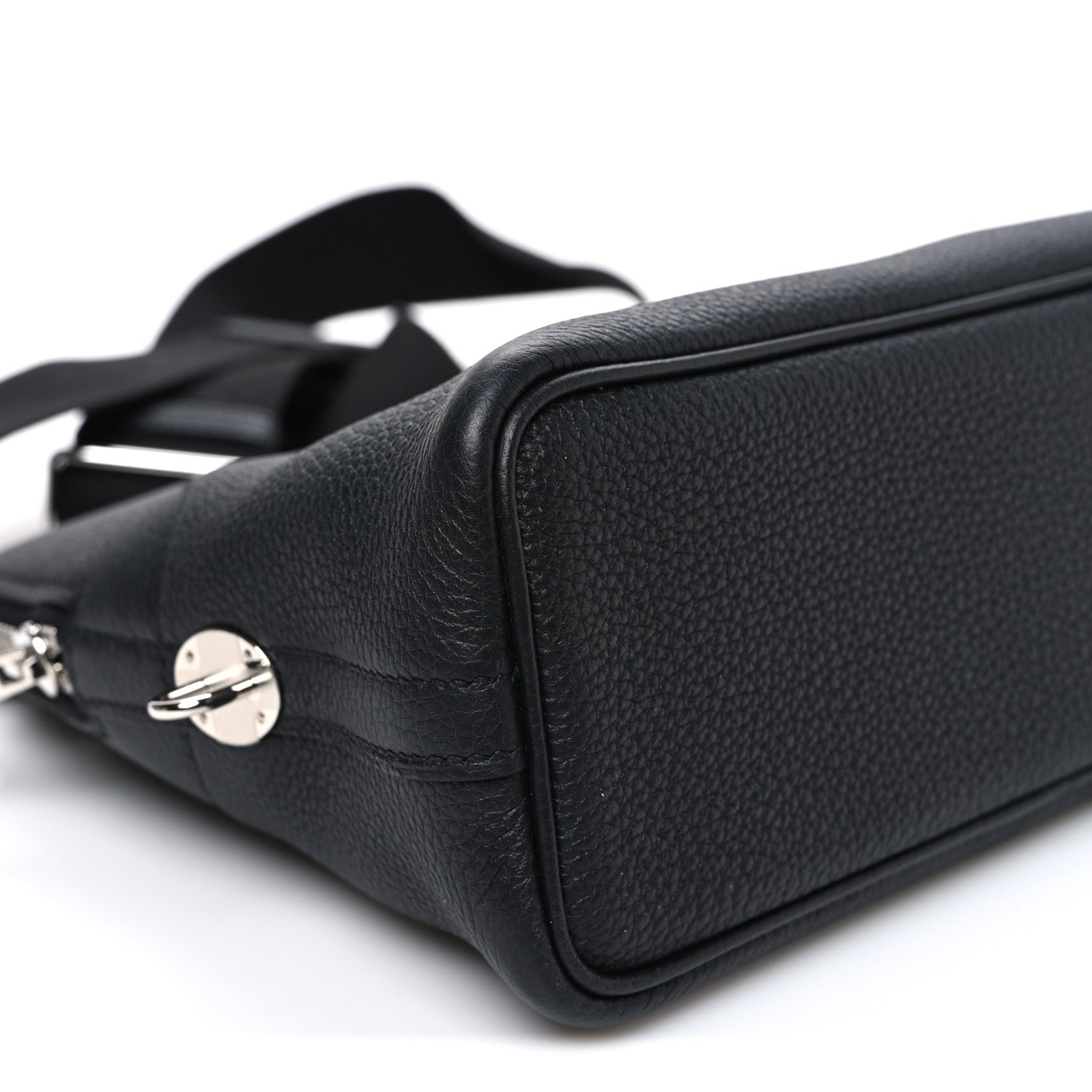 Hermes Togo Bolide Messenger Bag Black 9 of 11