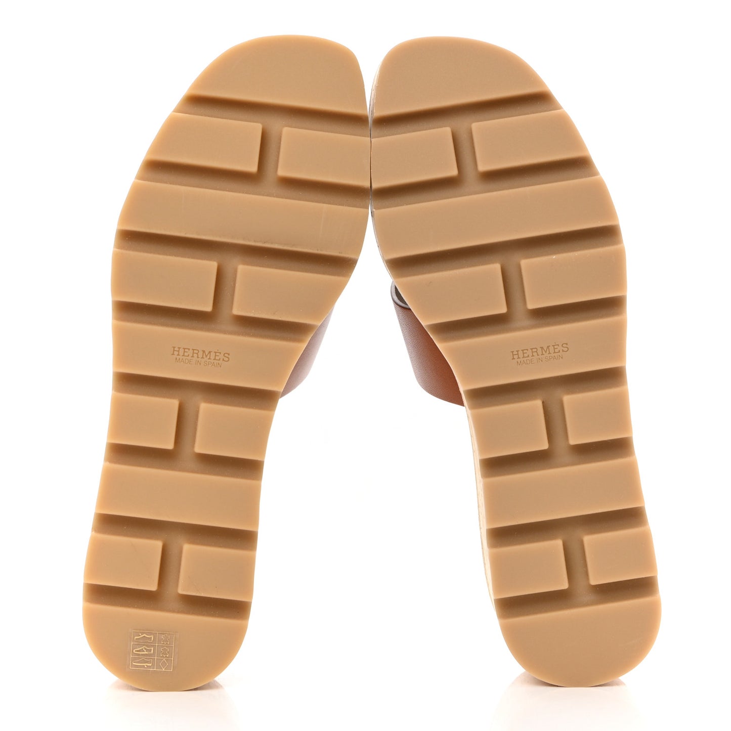 Calfskin Cork Eze 30 Sandals 38 Marron Glaise