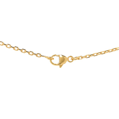Hermes Lacquered Gold Mini Pop H Pendant Necklace Rose Dragee 4 of 5