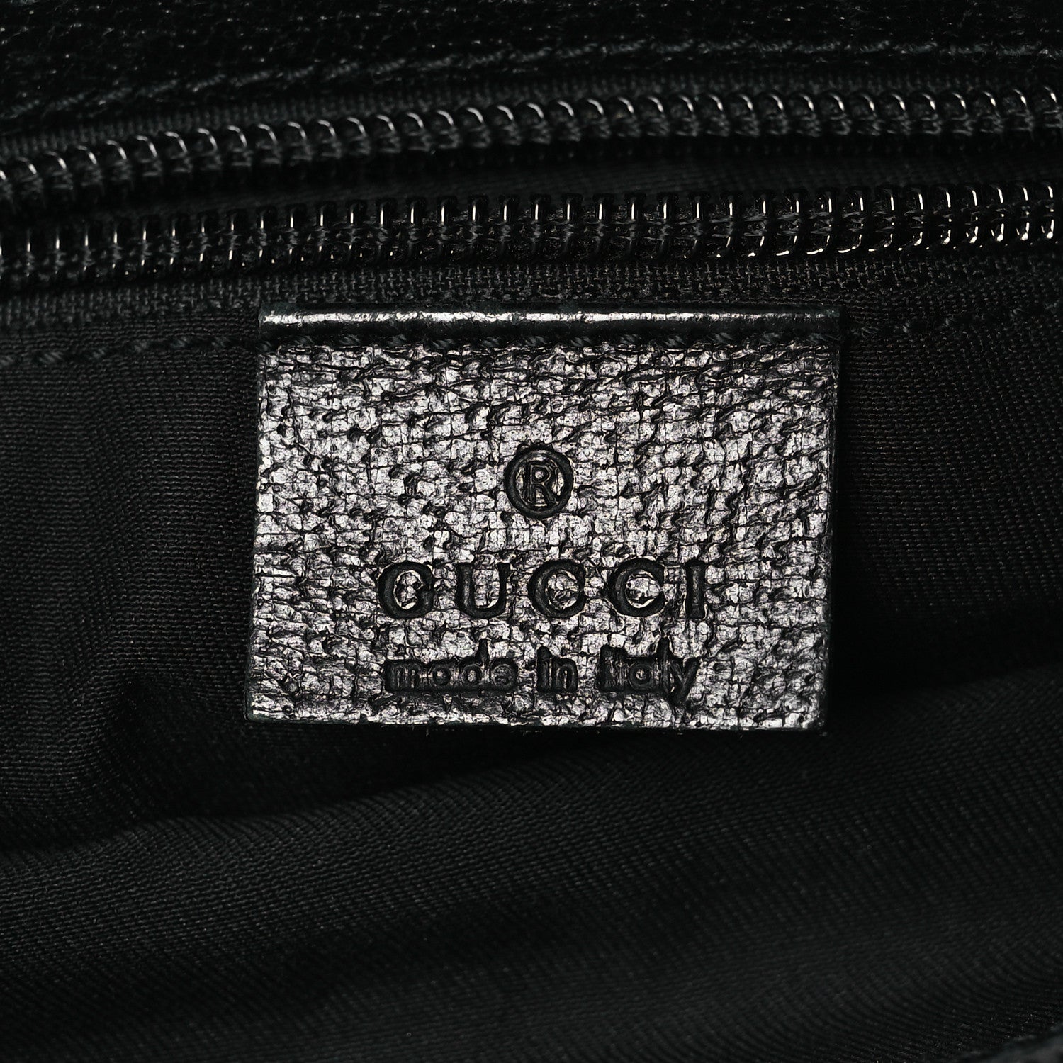 Gucci GG Monogram Messenger Crossbody Bag Black 6 of 13