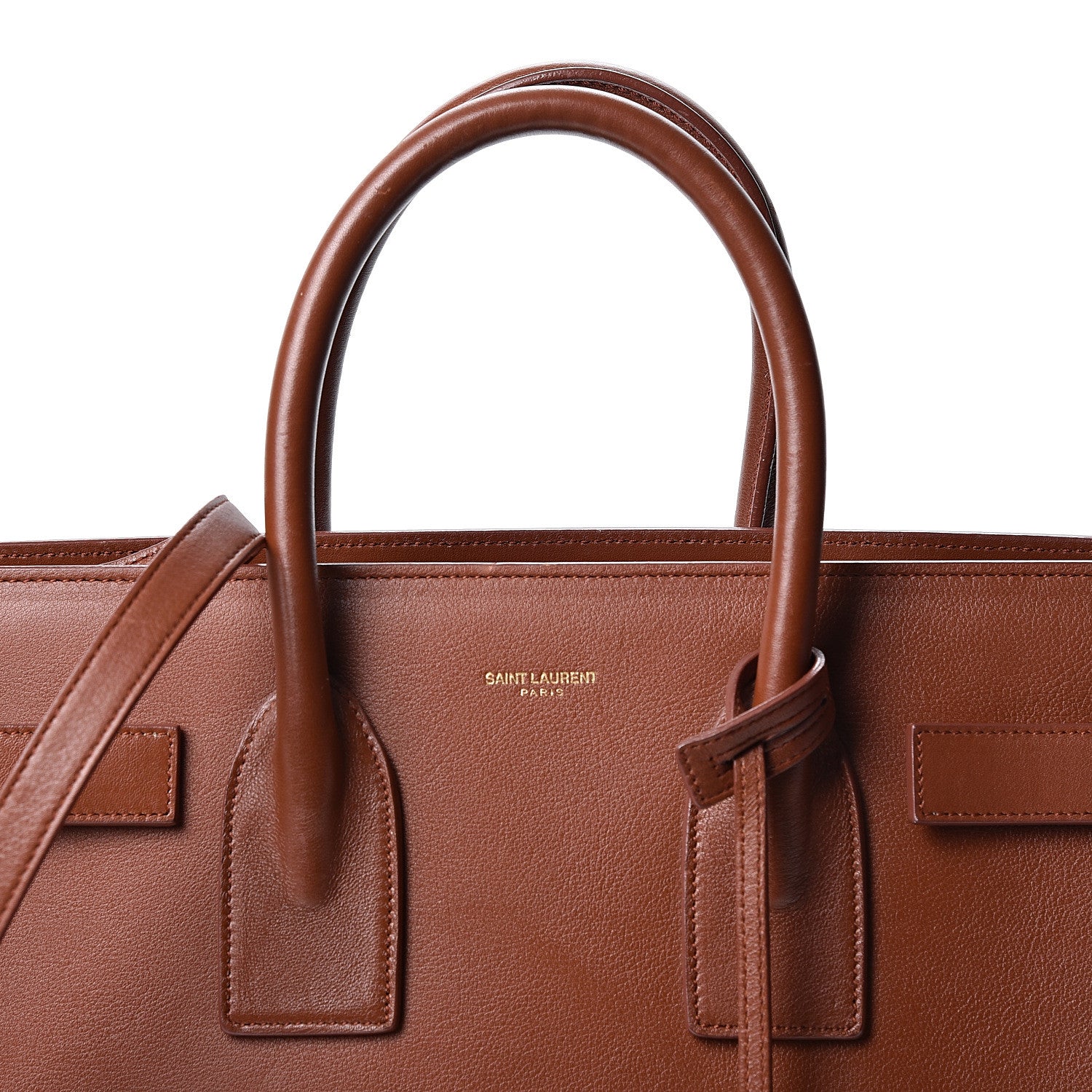 Saint Laurent Calfskin Small Sac De Jour Cotto 7 of 9
