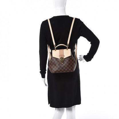 Louis Vuitton Damier Ebene Clapton Backpack Creme 2 of 7