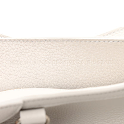 Balenciaga Grained Calfskin Neo Classic Silver Hardware Mini City Chalky White 7 of 10