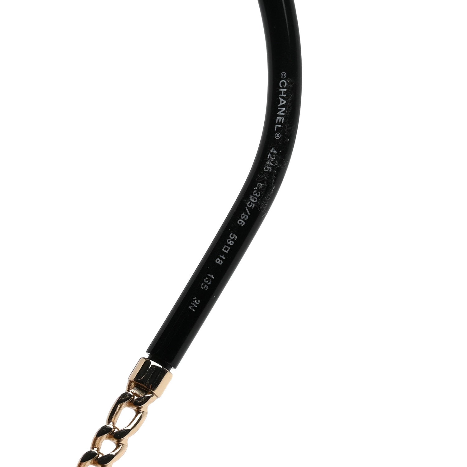 Chanel Round Chain Sunglasses 4245 Gold 6 of 8
