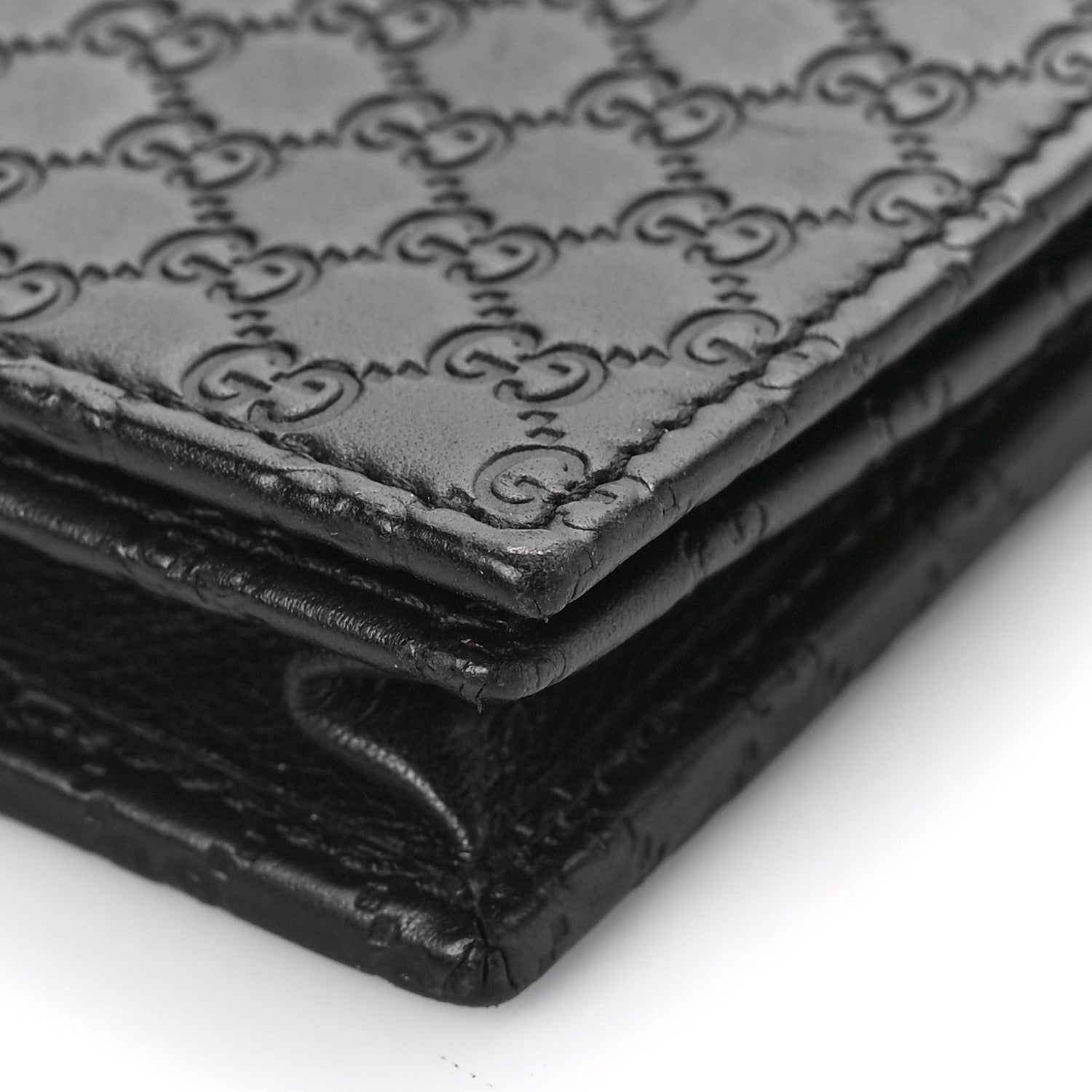 Gucci Microguccissima Crossbody Wallet Black 7 of 8