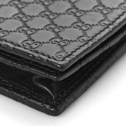 Gucci Microguccissima Crossbody Wallet Black 7 of 8