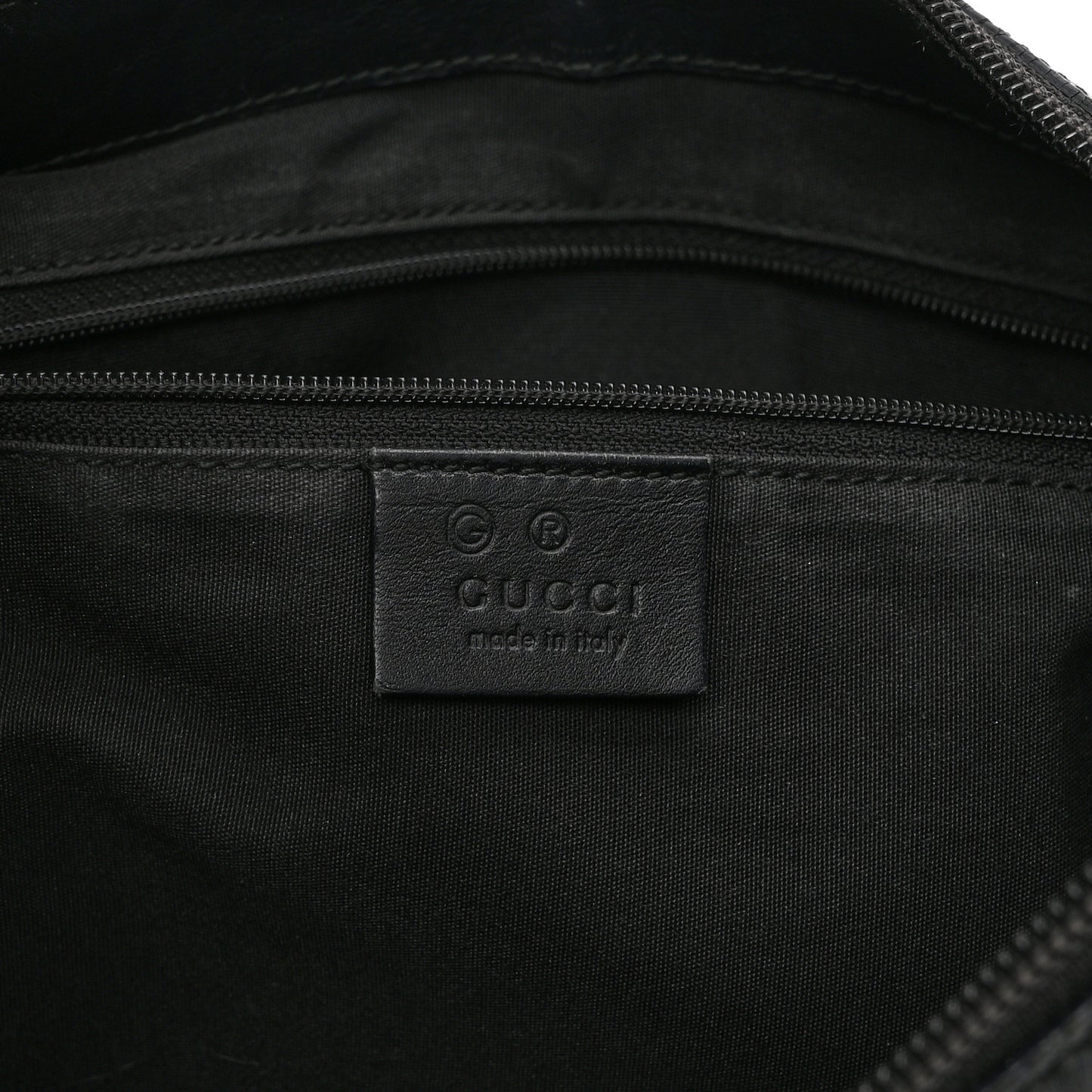 Monogram Half Moon Hobo Black