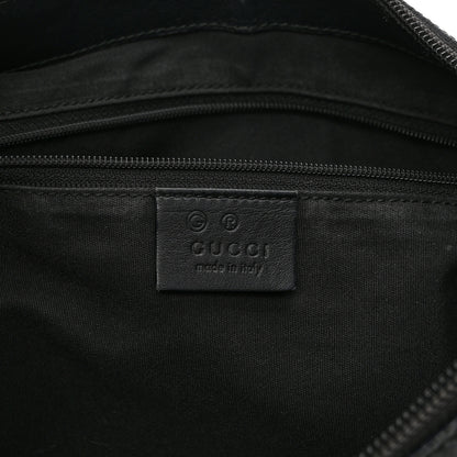 Gucci Monogram Half Moon Hobo Black 6 of 12