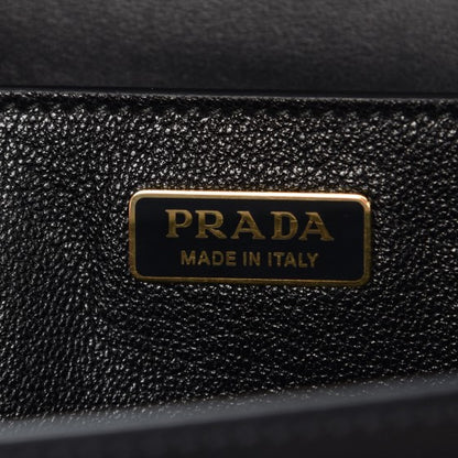 Prada City Calf Saffiano Cahier Bag Black 6 of 7