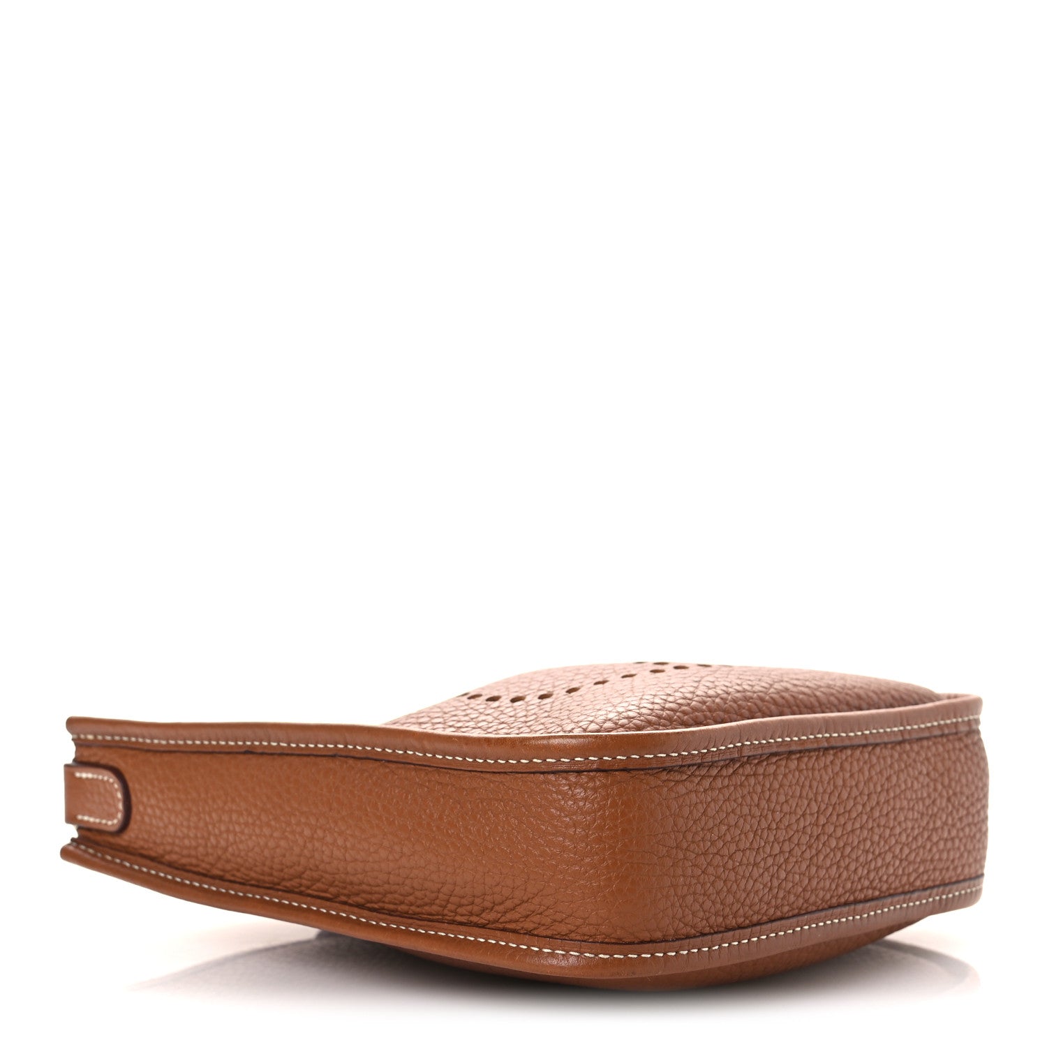 Hermes Taurillon Clemence Amazone Evelyne TPM Gold Cuivre 4 of 11