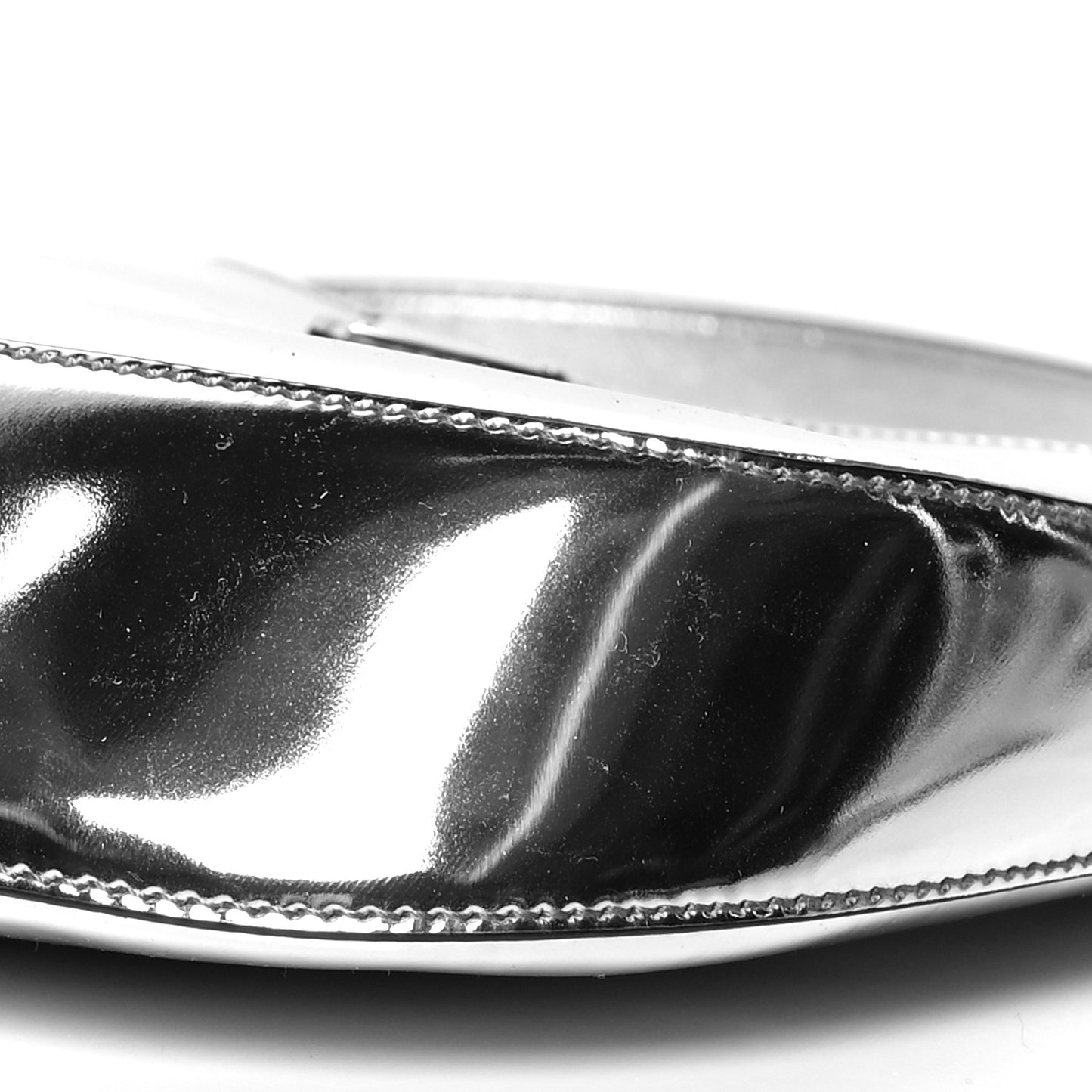 Spazzolato Cleo Shoulder Bag Argento