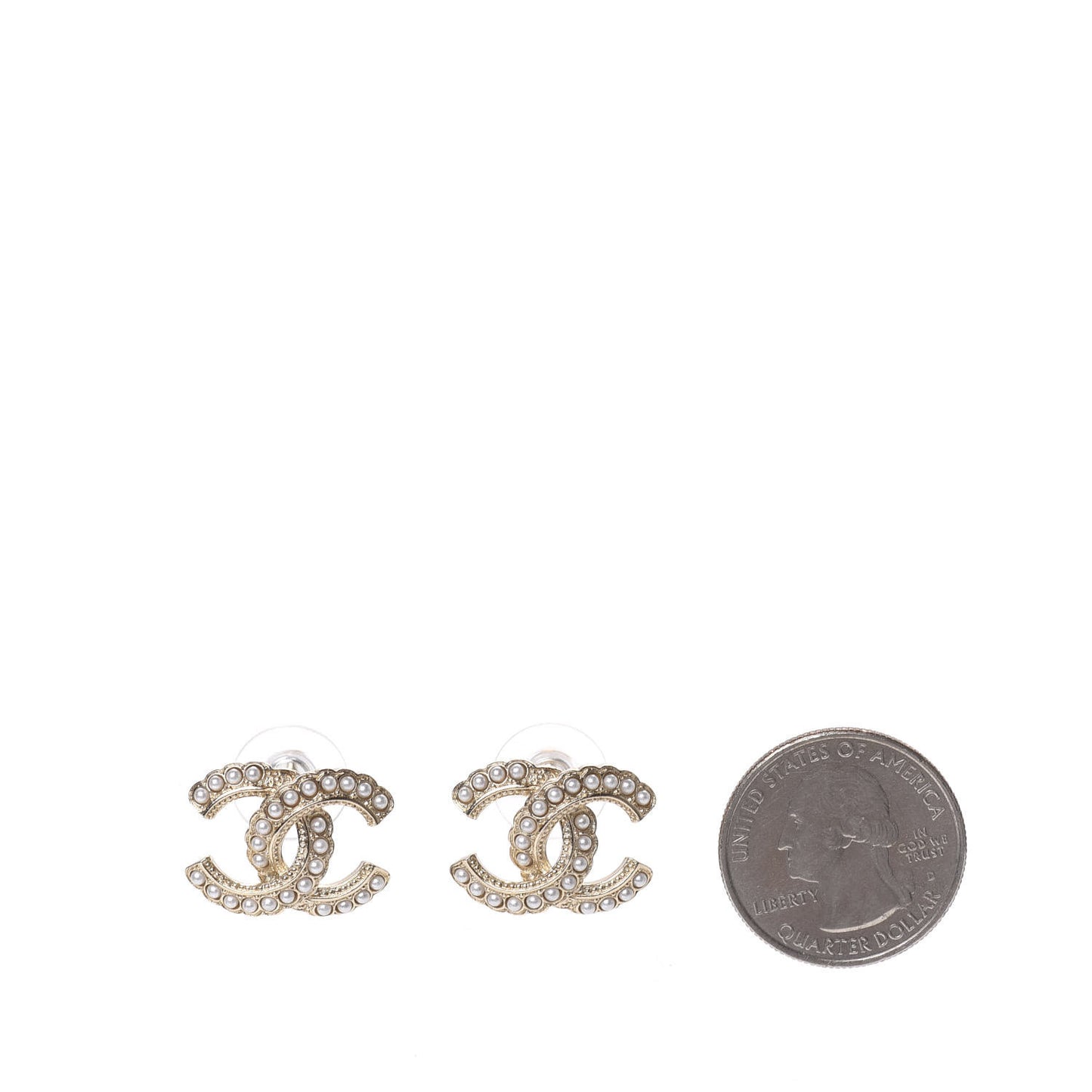 Pearl Queen of France CC Earrings Gold