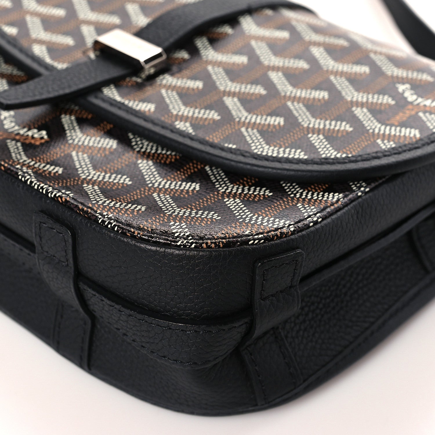 Goyard Goyardine Belvedere II PM Messenger Bag Black 8 of 8