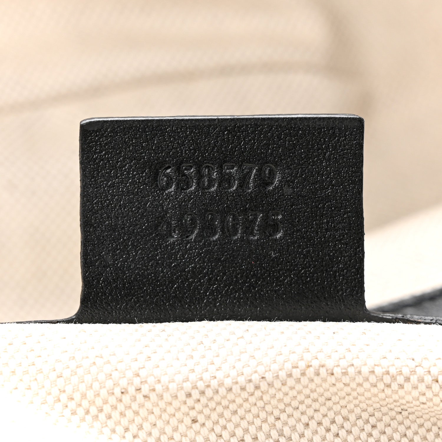 Gucci Calfskin GG Tennis Embossed Backpack Black 7 of 10