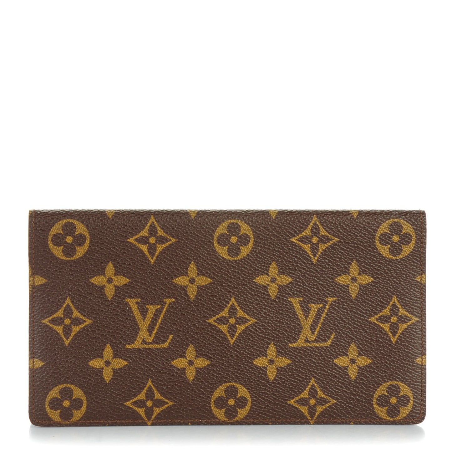 Monogram European Checkbook Holder