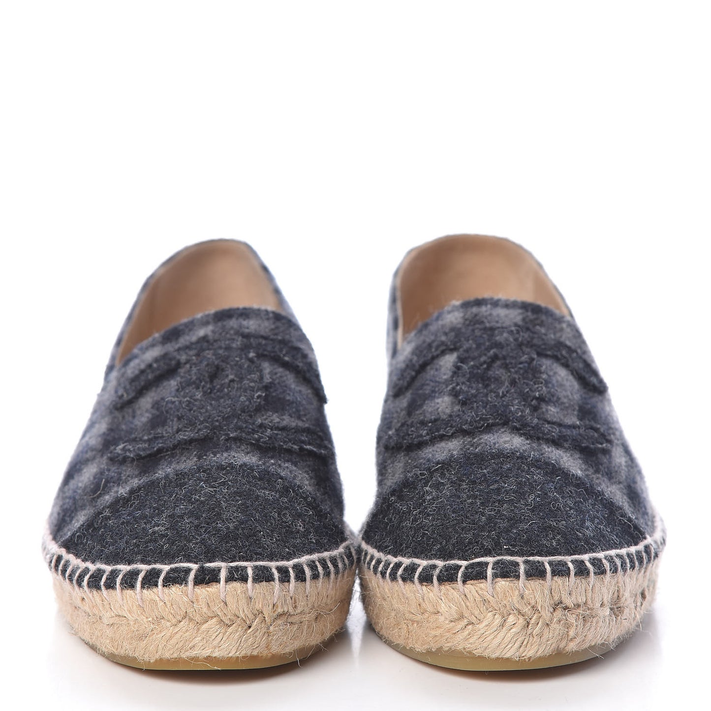 Flannel CC Espadrilles 40 Dark Grey Black