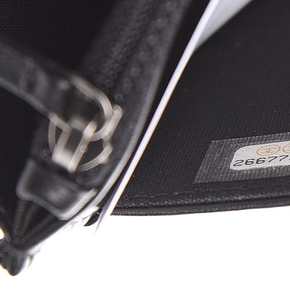 Chanel Caviar Quilted Boy Wallet On Chain WOC Black 7 of 11