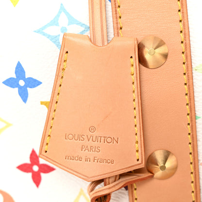 Louis Vuitton Monogram Multicolor Keepall 45 White 13 of 20