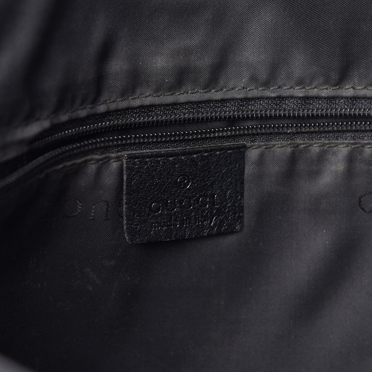 Nylon Shoulder Bag Black