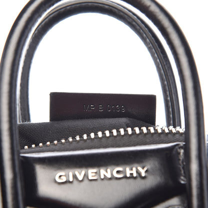 Givenchy Shiny Lord Calfskin Mini Antigona Black 7 of 10