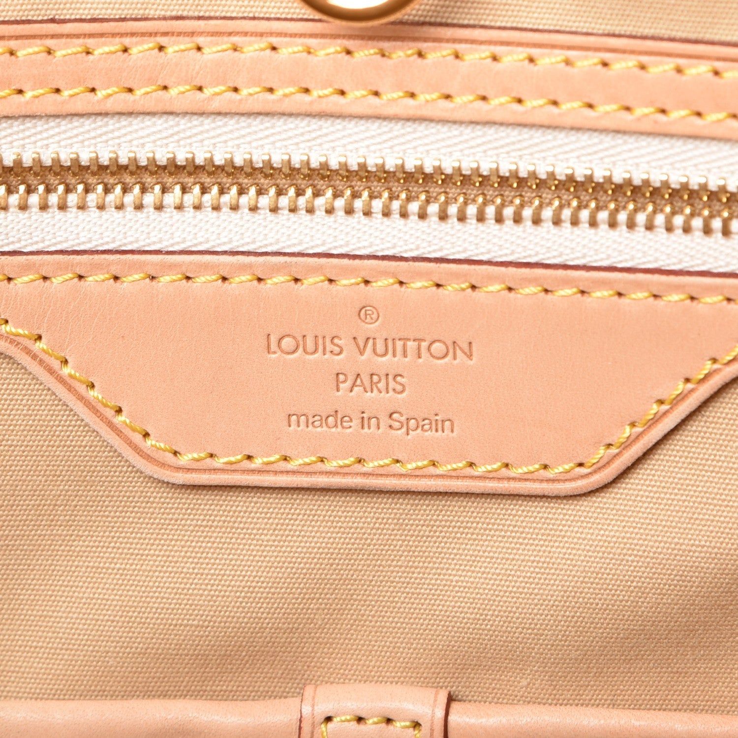 Louis Vuitton Damier Azur Pampelonne GM 6 of 9