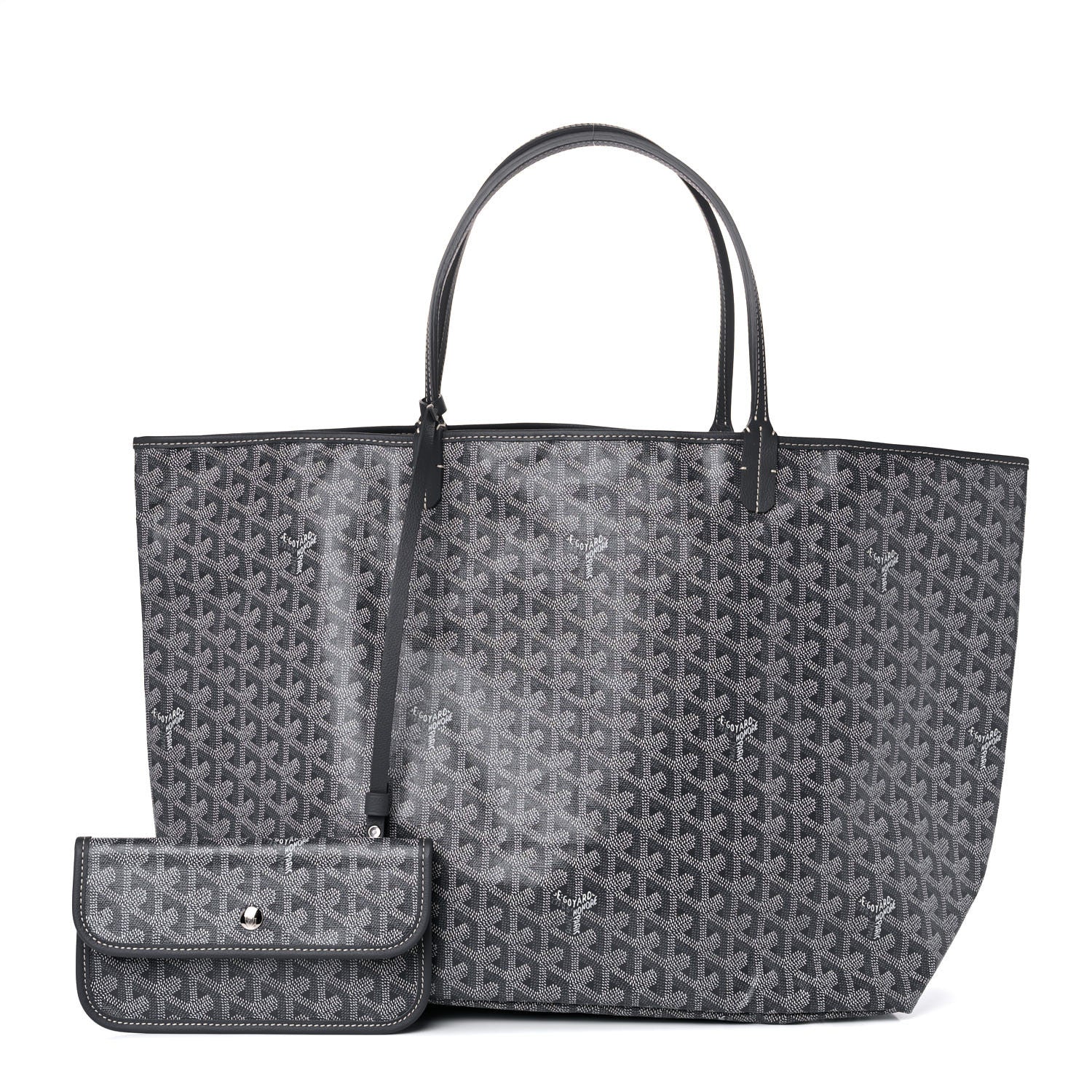 Goyard Goyardine Saint Louis GM Grey 1 of 8