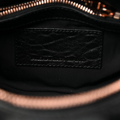 Alexander Wang Pebbled Lambskin Mini Rockie Black Rose Gold Hardware 5 of 8
