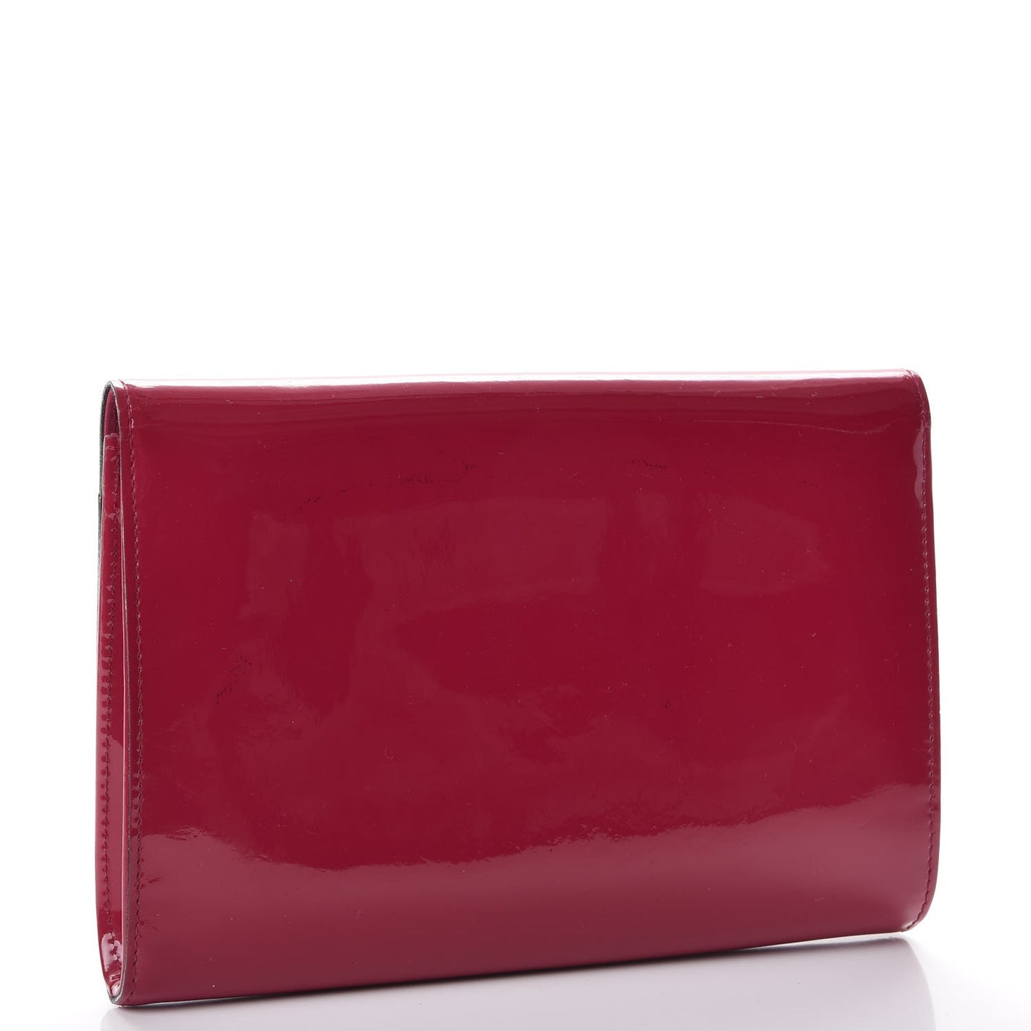 Patent Louise Clutch Rose Indien