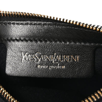 Saint Laurent Patent Croc Overseas Tote Black 7 of 13