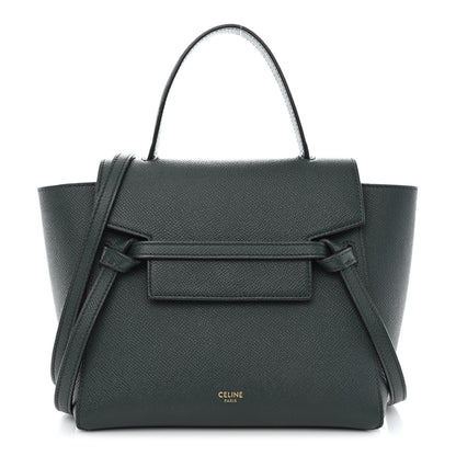 Celine Grained Calfskin Pico Belt Bag Amazone 1 of 8