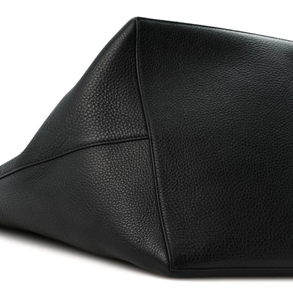 The Row Grained Calfskin Park Tote Three Black 9 of 10