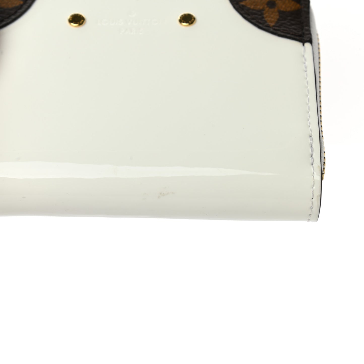 Patent Miroir Venice Zippy Coin Purse Snow