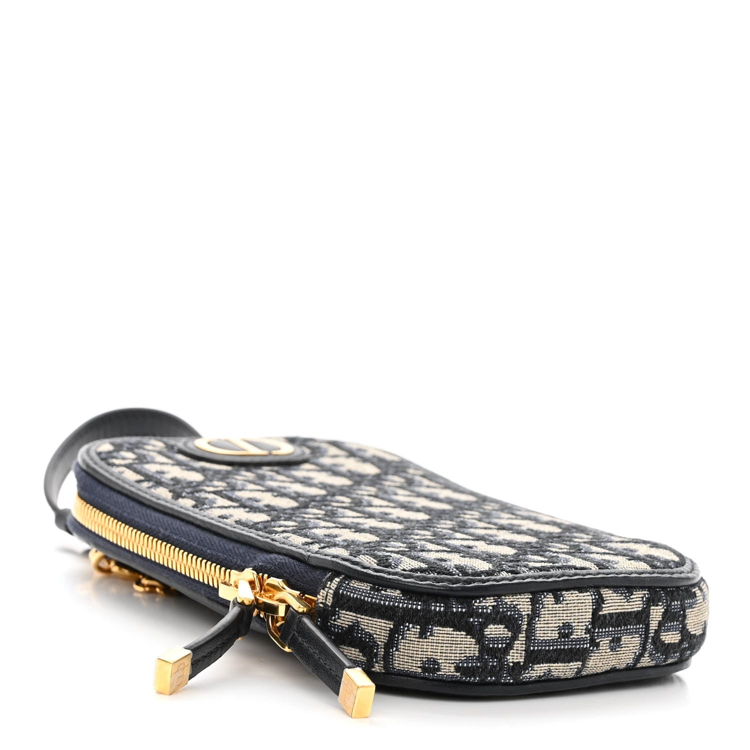 Christian Dior Oblique 30 Montaigne Phone Holder Blue 4 of 9