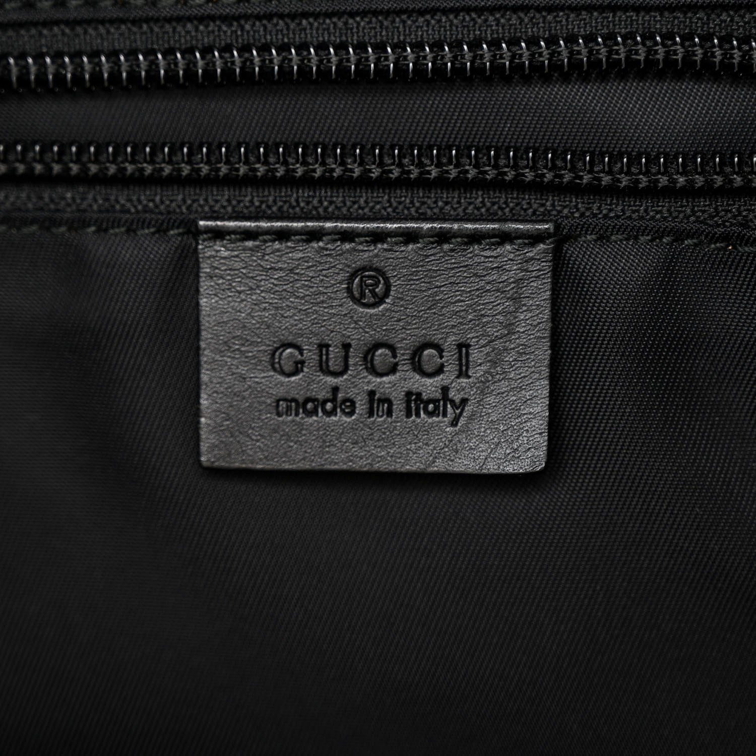 Gucci Techno Canvas Web Single Buckle Tote Black 6 of 17