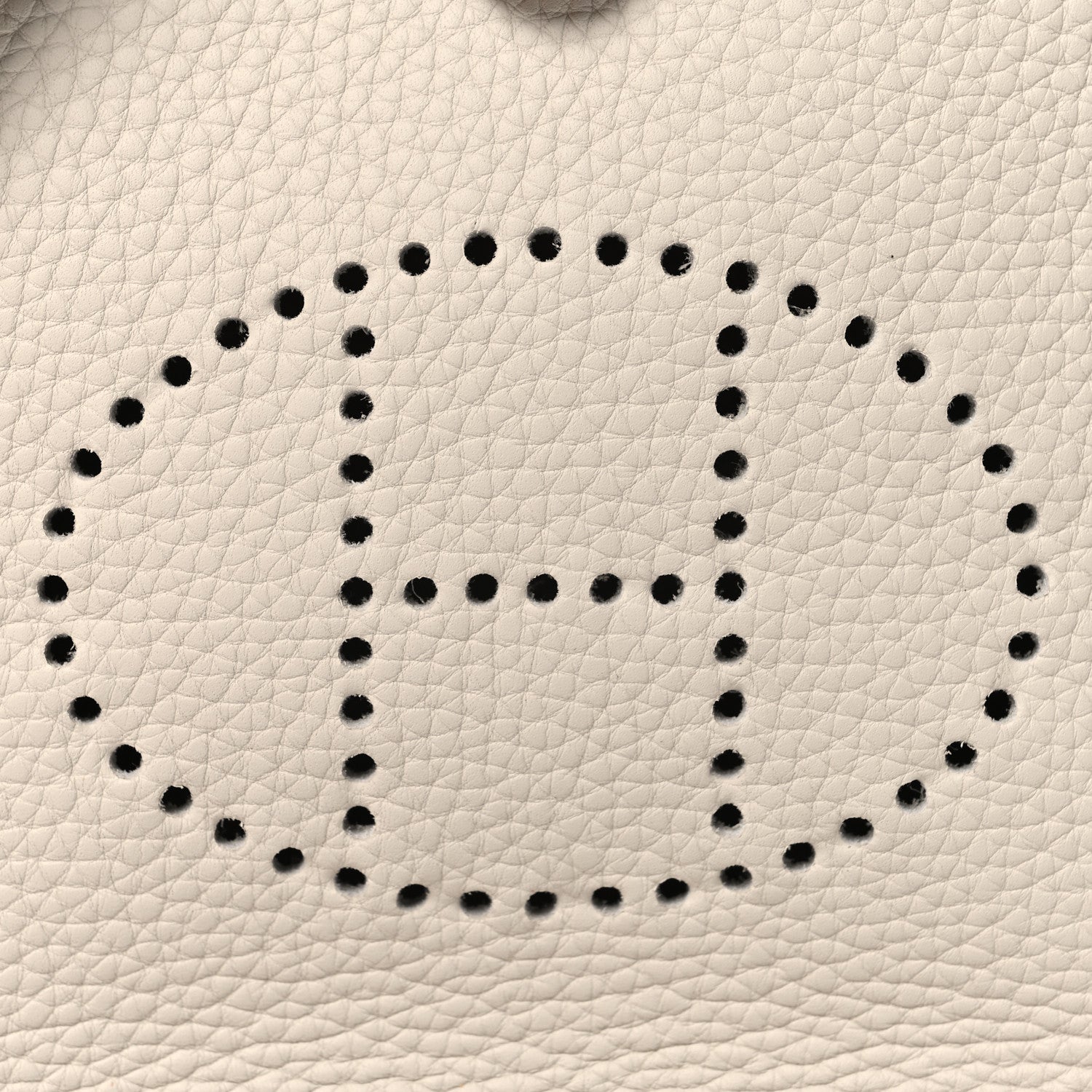 Hermes Taurillon Clemence Evelyne TPM Craie 8 of 11