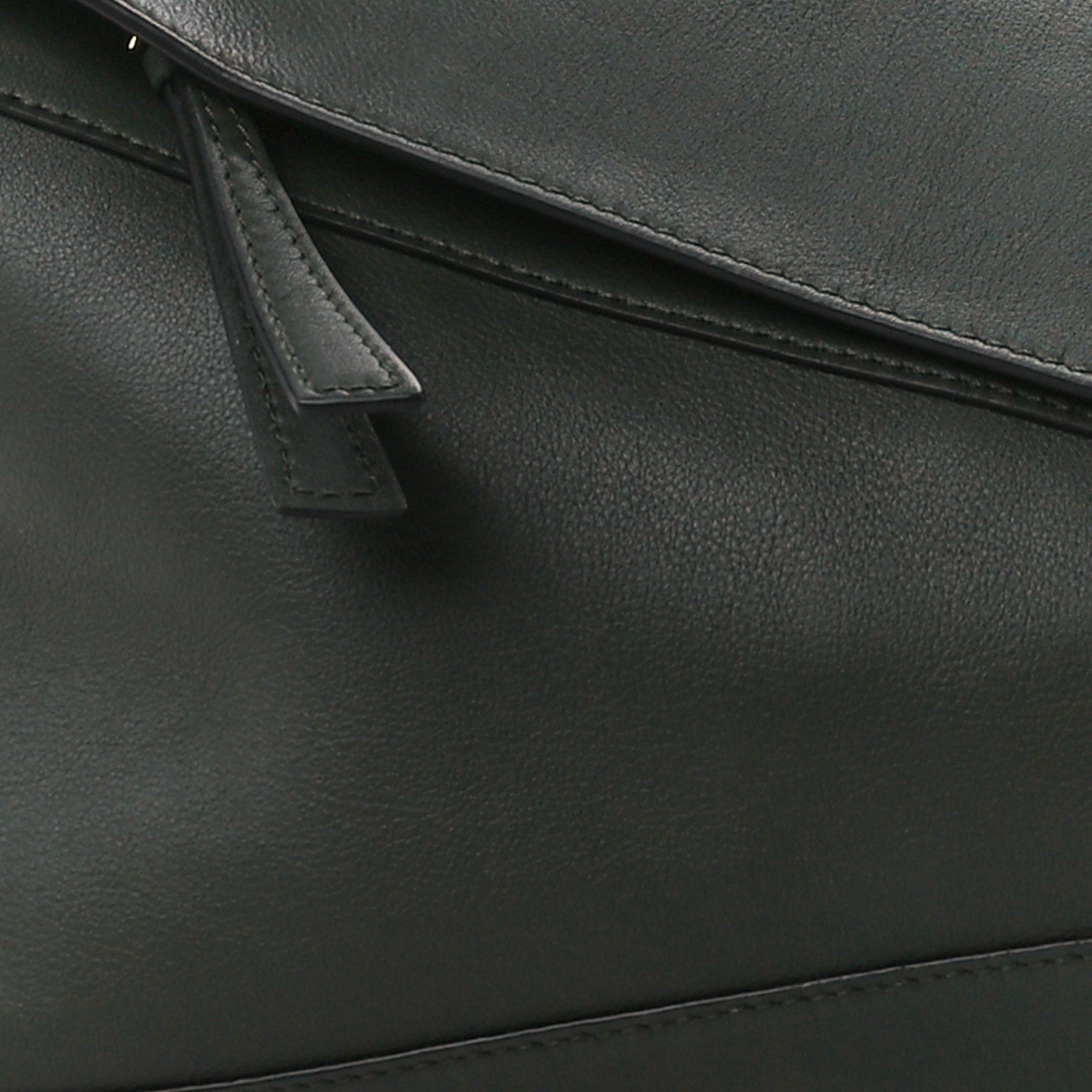 Loewe Calfskin Puzzle Hobo Army Green 8 of 10