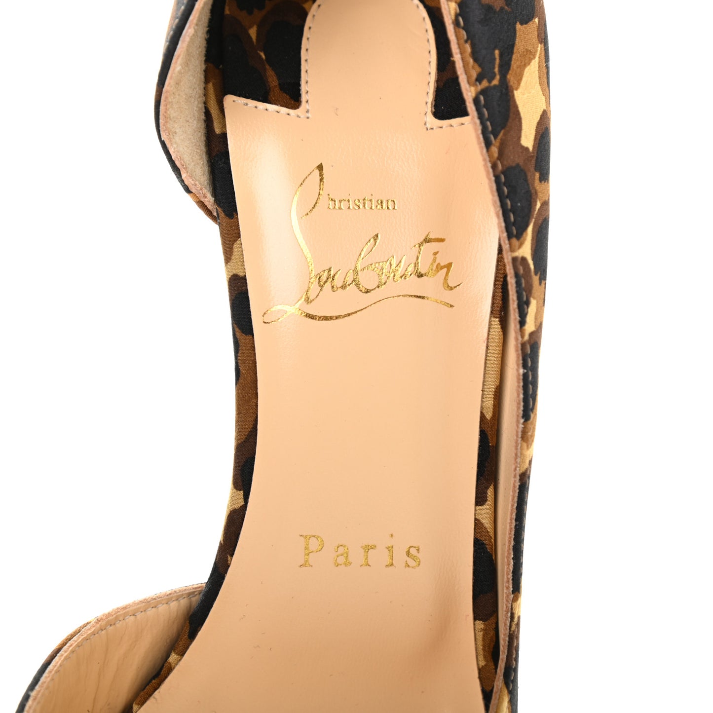 Silk Leopardi Iriza 100 Pumps 37 Marron