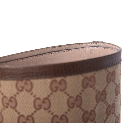 Gucci GG Monogram Calfskin Lola Tall Boots 35 Beige Ruggine Cuir 8 of 9