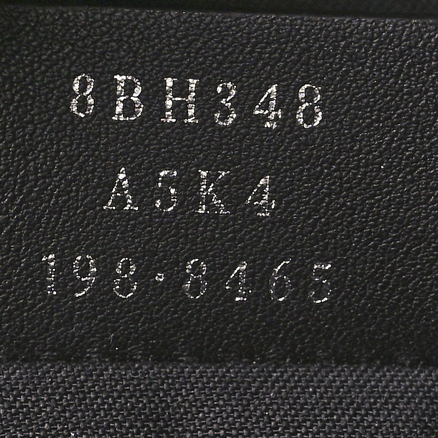 Fendi Glazed Fabric Vitello Century FF 1974 Stamp Patch Shopping Tote Mogano Panna Black 7 of 10
