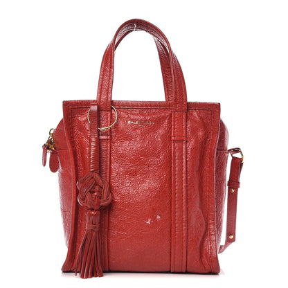 Balenciaga Agneau XS Bazar Shopper Tote Rouge Groseille 1 of 13