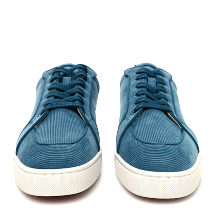 Christian Louboutin Velvet Corduroy Mens Rantulow Orlato Flat Sneakers 43 Louis II 2 of 10