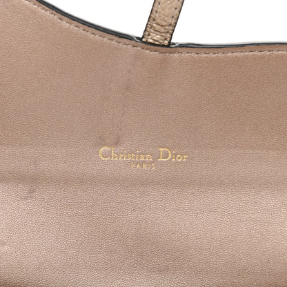 Christian Dior Metallic Grained Calfskin Saddle Chain Wallet Pouch 8 of 16