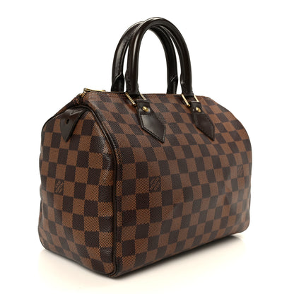 Louis Vuitton Damier Ebene Speedy 25 3 of 12