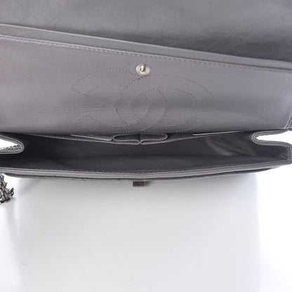 Chanel Aged Calfskin Quilted 2.55 Reissue 226 Flap Dark Grey 5 of 11
