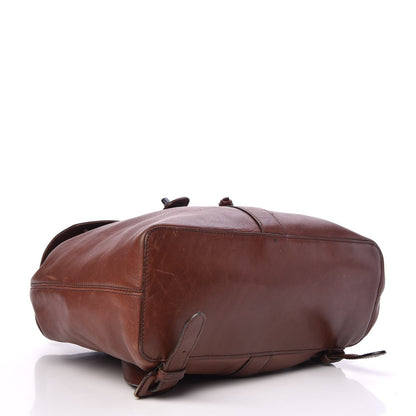 Chanel Calfskin Drawstring Backpack Brown 4 of 20
