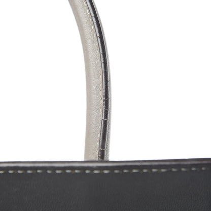 Celine Crocodile Embossed Nubuck Medium Phantom Luggage Grey 23 of 24