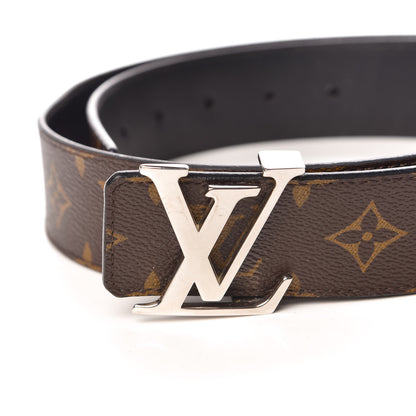 Louis Vuitton Monogram 40mm LV Initiales Belt 95 38 4 of 8