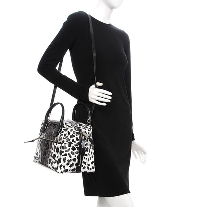 Marc Jacobs Coated Lambskin Leopard Print Antonia Tote Natural 2 of 10